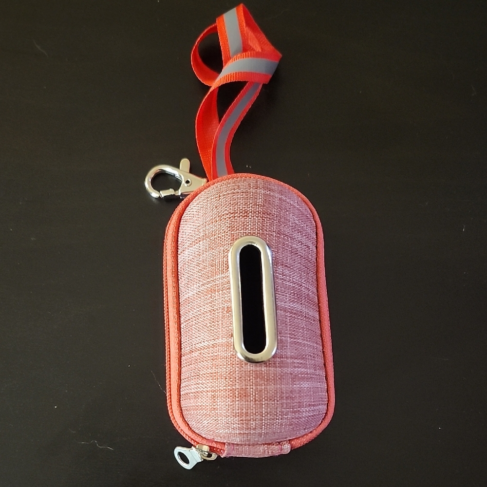 Free with purchase Dog Bag Holder with Reflective Red Strap